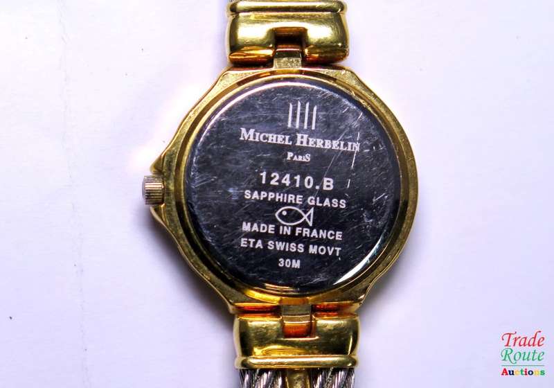 Michel Herbelin Ladies Wrist Watch - 12410.B - Rope Design