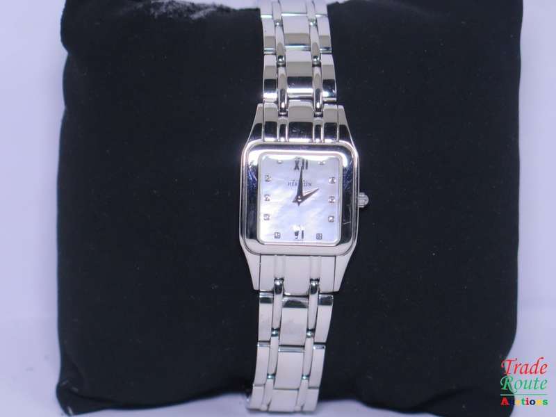 Michel Herbelin Women`s Watch Stainless Steel Bracelet Mother of Pearl Dial - 17427.1 - unworn DEMO