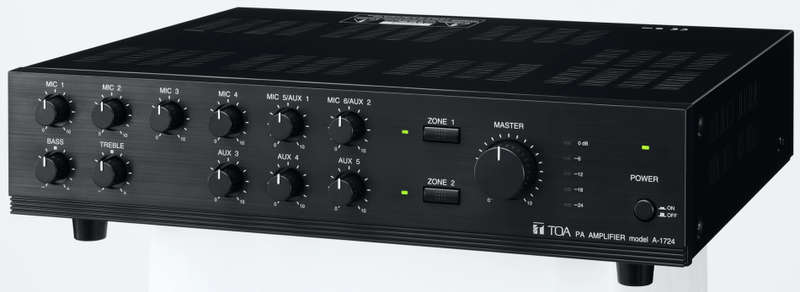 TOA PA A-1724 240W Mixer Amplifier