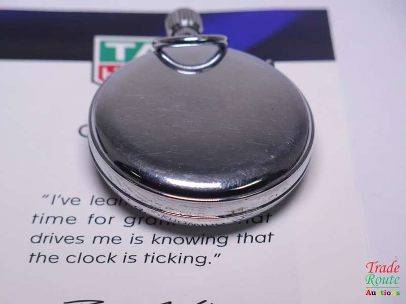 Heuer Pocket watch - Vintage Collector`s dream - Swiss Made StopWatch circa 1960s