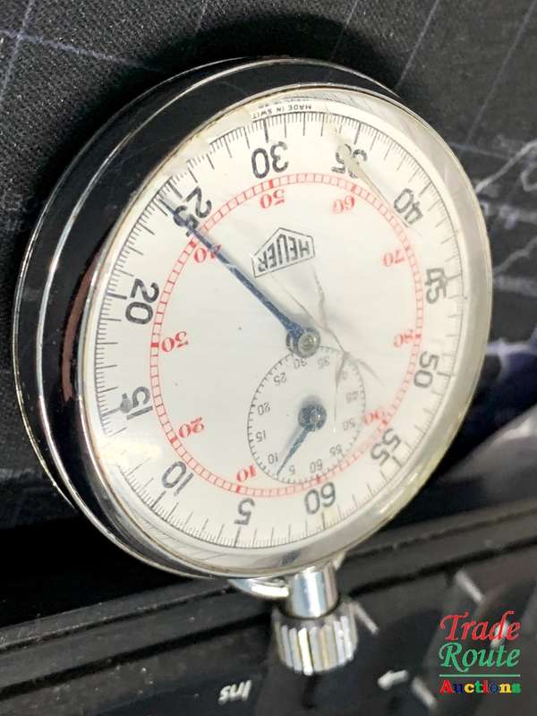 Heuer Pocket watch - Vintage Collector`s dream - Swiss Made StopWatch circa 1960s