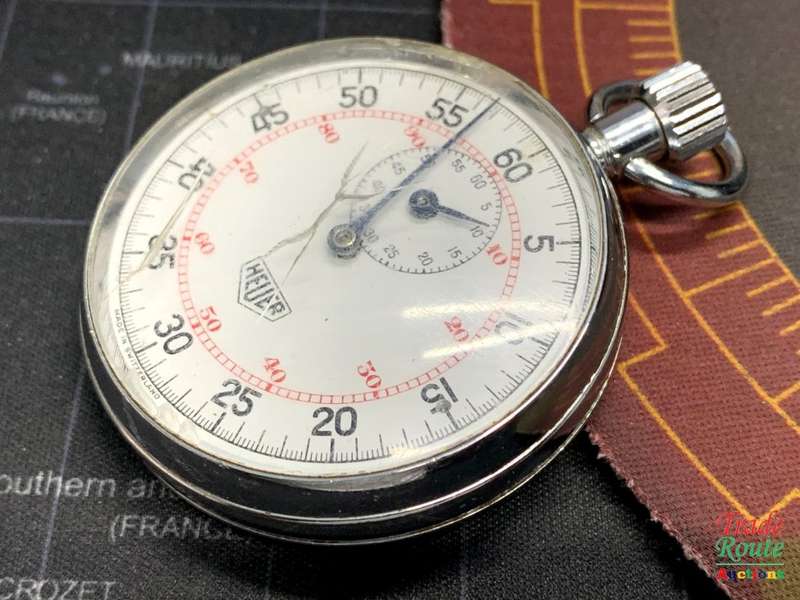 Heuer Pocket watch - Vintage Collector`s dream - Swiss Made StopWatch circa 1960s