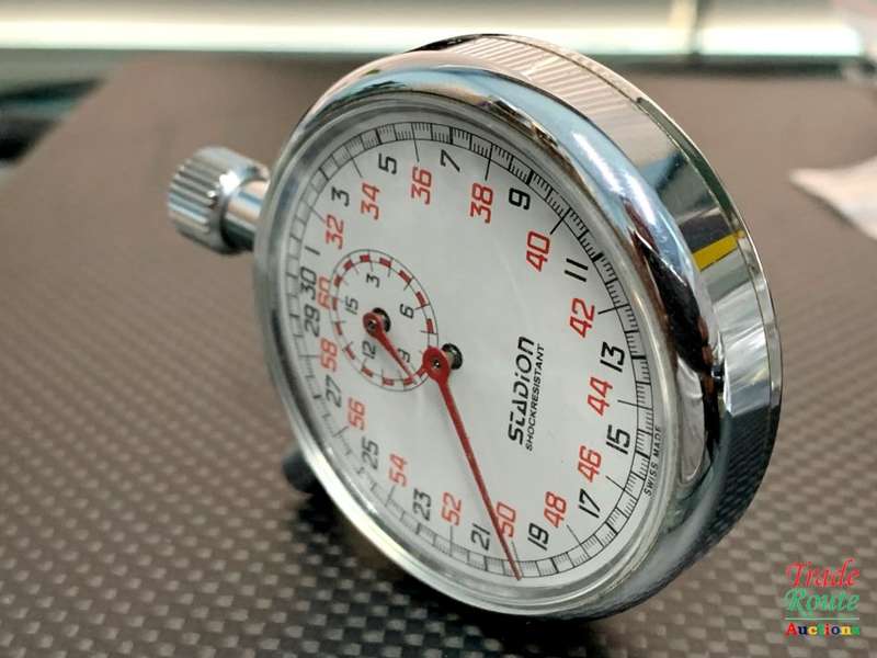 Vintage Stadion pocket watch - Collector`s dream - Swiss Made Stop Watch