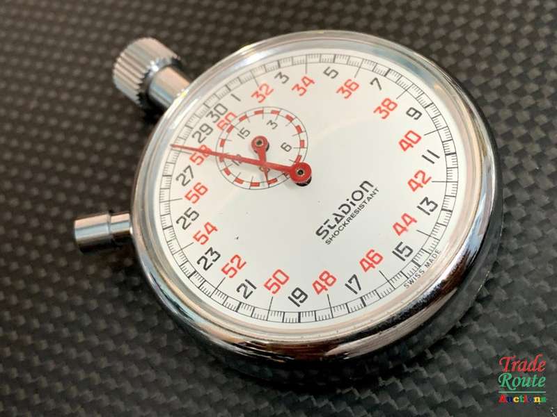 Vintage Stadion pocket watch - Collector`s dream - Swiss Made Stop Watch