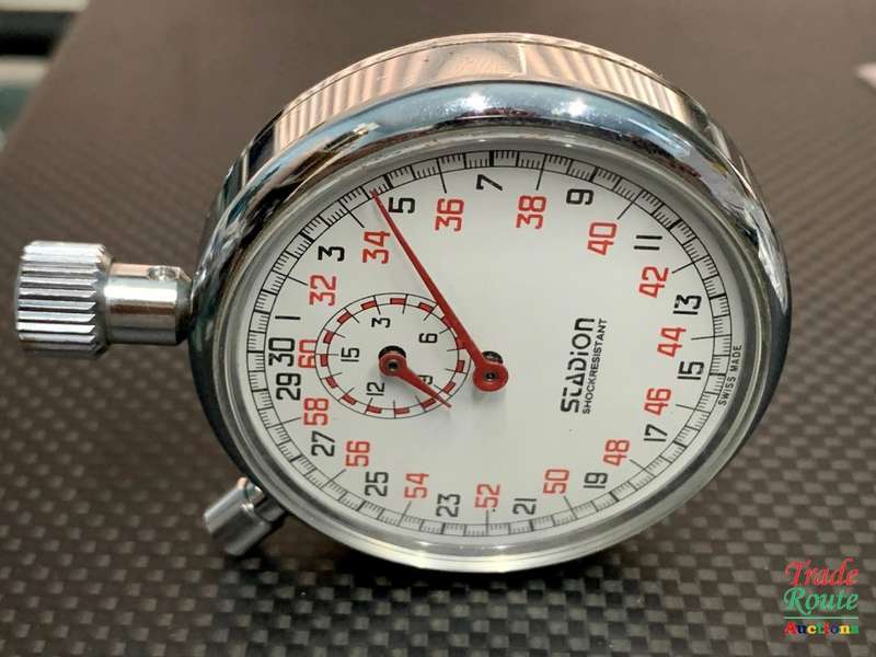 Vintage Stadion pocket watch - Collector`s dream - Swiss Made Stop Watch