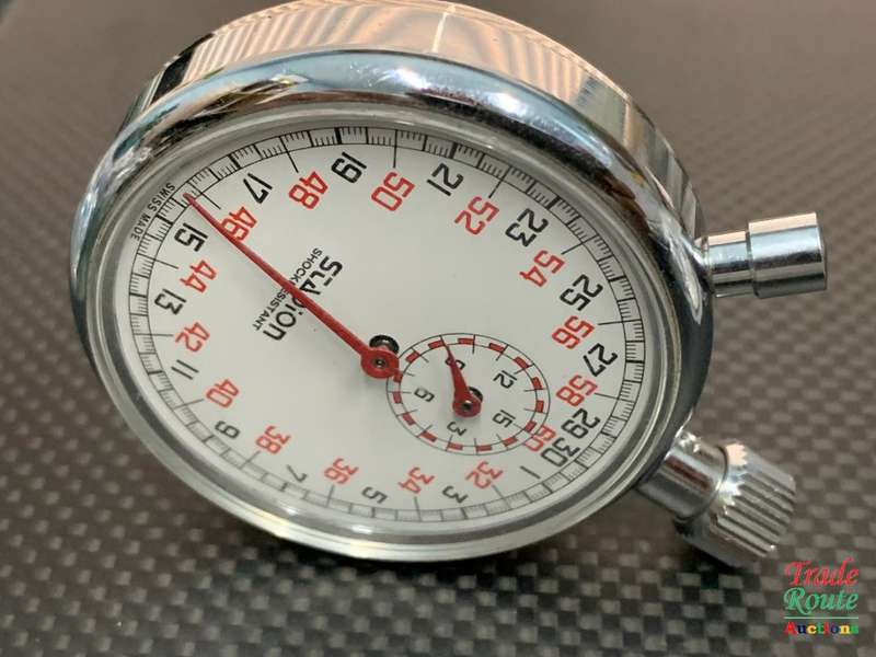Vintage Stadion pocket watch - Collector`s dream - Swiss Made Stop Watch
