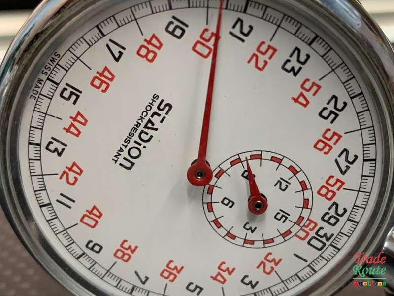 Vintage Stadion pocket watch - Collector`s dream - Swiss Made Stop Watch