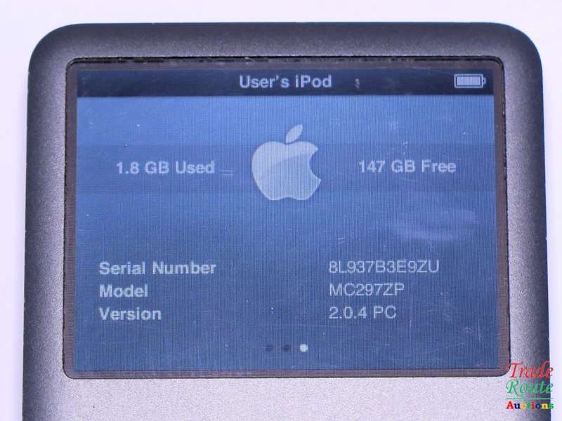 Apple IPod Classic 160GB [ MC297 ] *** 7th Generation **** IPOD 160GB BLACK 2.5" LCD Screen