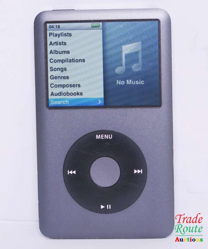Apple IPod Classic 160GB [ MC297 ] *** 7th Generation **** IPOD 160GB BLACK 2.5" LCD Screen