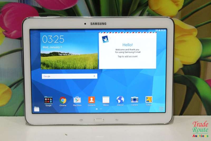 Samsung SM-T530 Multi-Touch 10.1" Tablet (White)