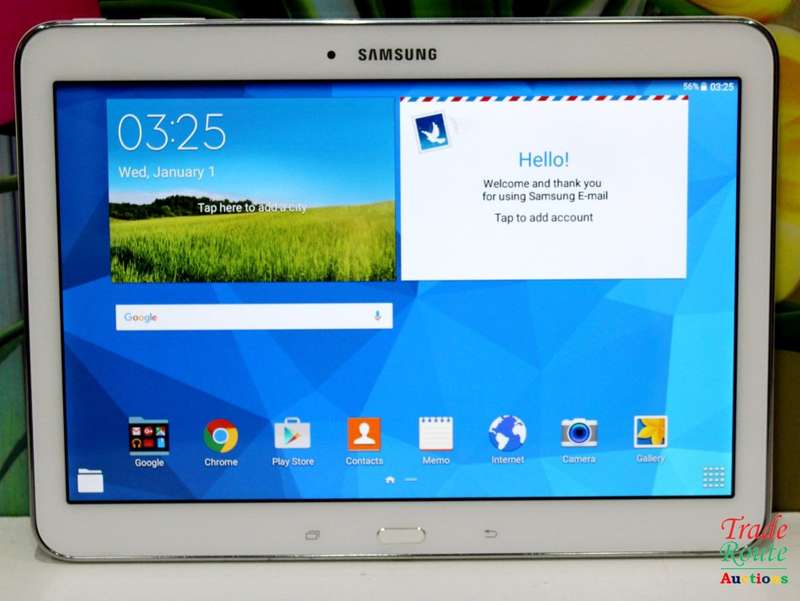 Samsung SM-T530 Multi-Touch 10.1" Tablet (White)