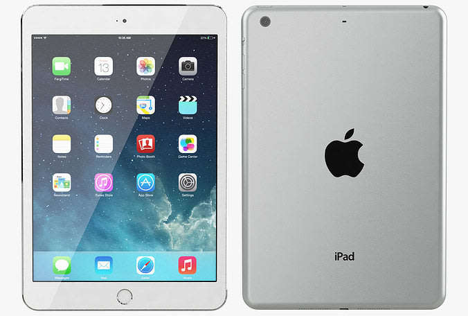 Apple iPad Mini 3 Wi-Fi 16GB White MGNv2HC/A A1599 - TouchScreen Tablet
