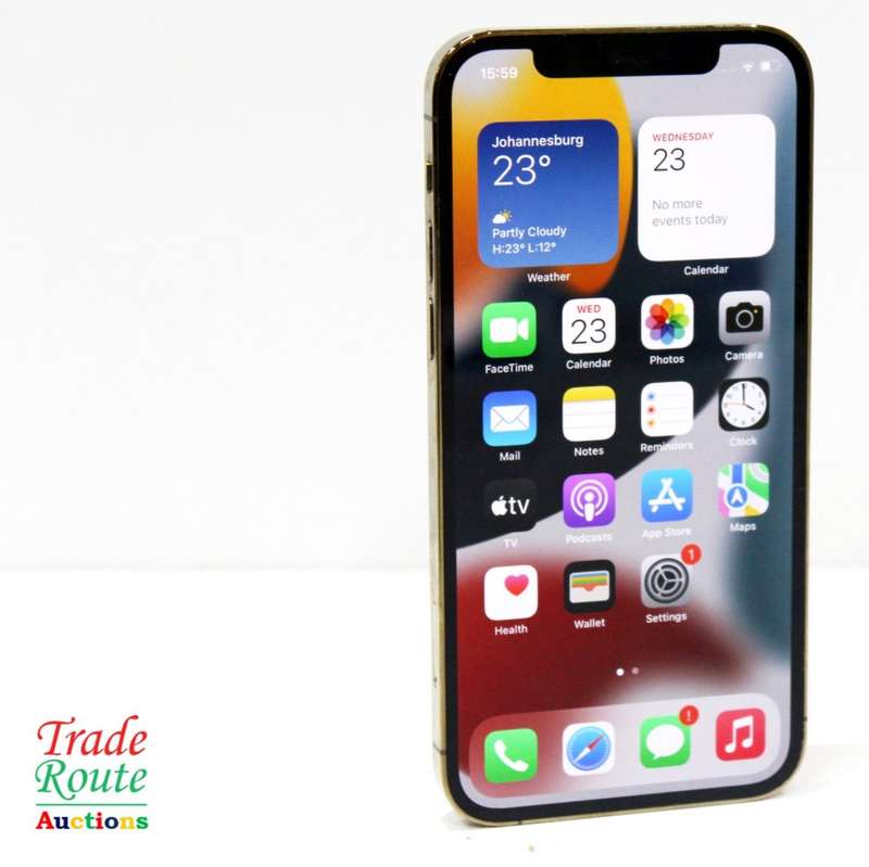 APPLE IPHONE 12 PRO GOLD 128GB BOXED + SLEEVE - MINT CONDITION A2407