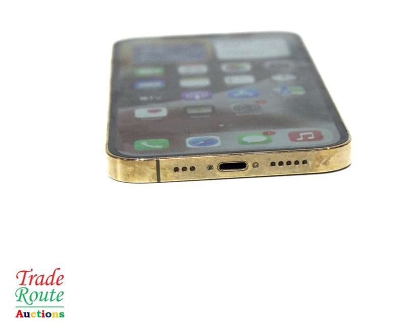 APPLE IPHONE 12 PRO GOLD 128GB BOXED + SLEEVE - MINT CONDITION A2407