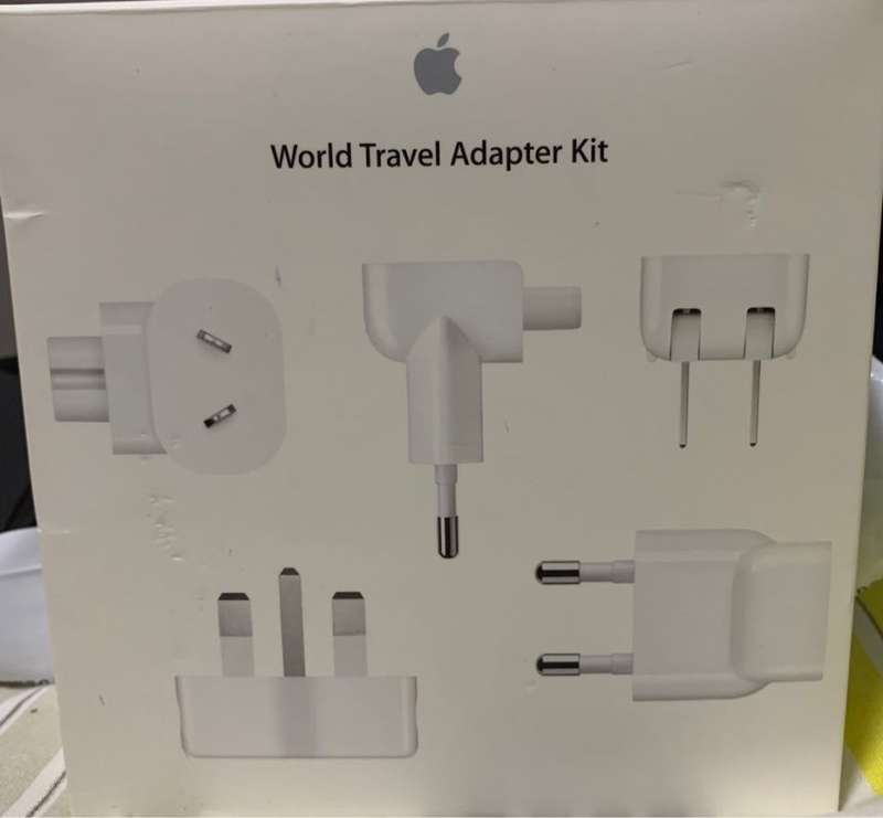 Apple World Travel Power Adapter Plug Kit - MD837AM/A - Brand New Sealed Pack