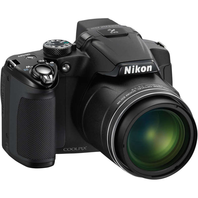 Nikon COOLPIX P510 16.1 MP CMOS Digital Camera with 42x Zoom GPS Record Location