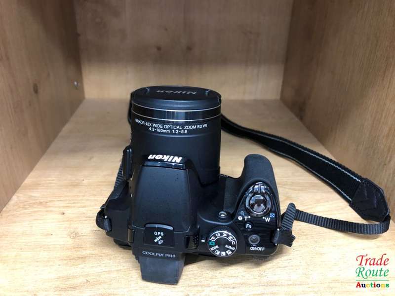 Nikon COOLPIX P510 16.1 MP CMOS Digital Camera with 42x Zoom GPS Record Location