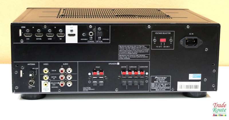 Pioneer VSX 324-K-P 5.1 Audio System Amplifier