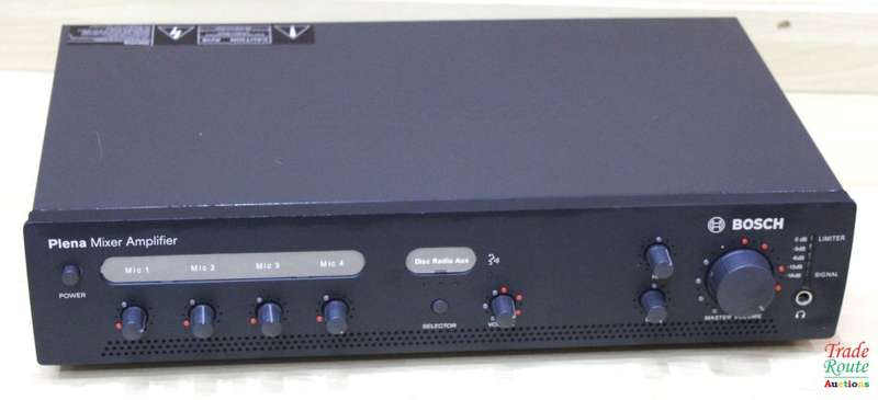Bosch Plena Mixer Amplifier - (Model : PLE-1MA120-EU) R 6,000-00 Value