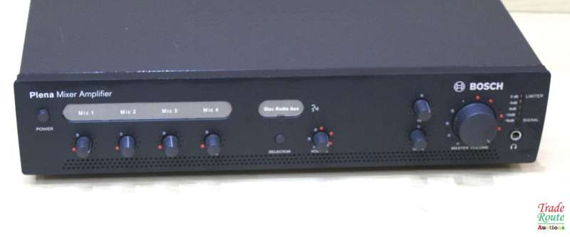 Bosch Plena Mixer Amplifier - (Model : PLE-1MA120-EU) R 6,000-00 Value