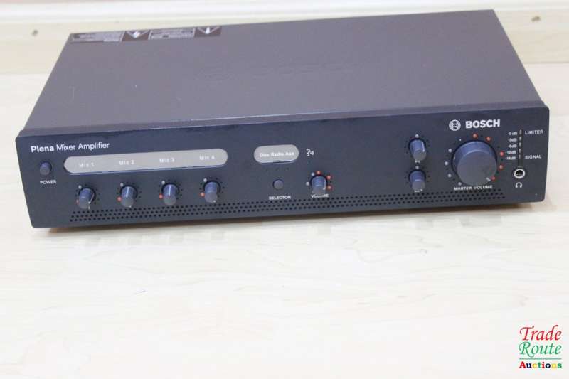 Bosch Plena Mixer Amplifier - (Model : PLE-1MA120-EU) R 6,000-00 Value