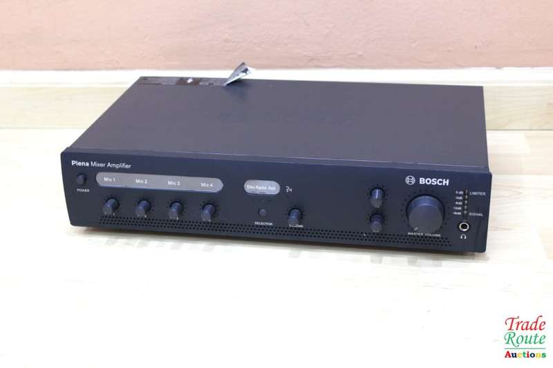 Bosch Plena Mixer Amplifier - (Model : PLE-1MA120-EU) R 6,000-00 Value