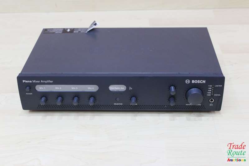 Bosch Plena Mixer Amplifier - (Model : PLE-1MA120-EU) R 6,000-00 Value