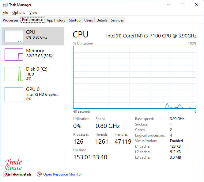 SAMA Desktop PC | Core i3 7100 7th Gen 3.9Ghz | 4GB RAM | 500GB HDD | INTEL HD Graphics 630