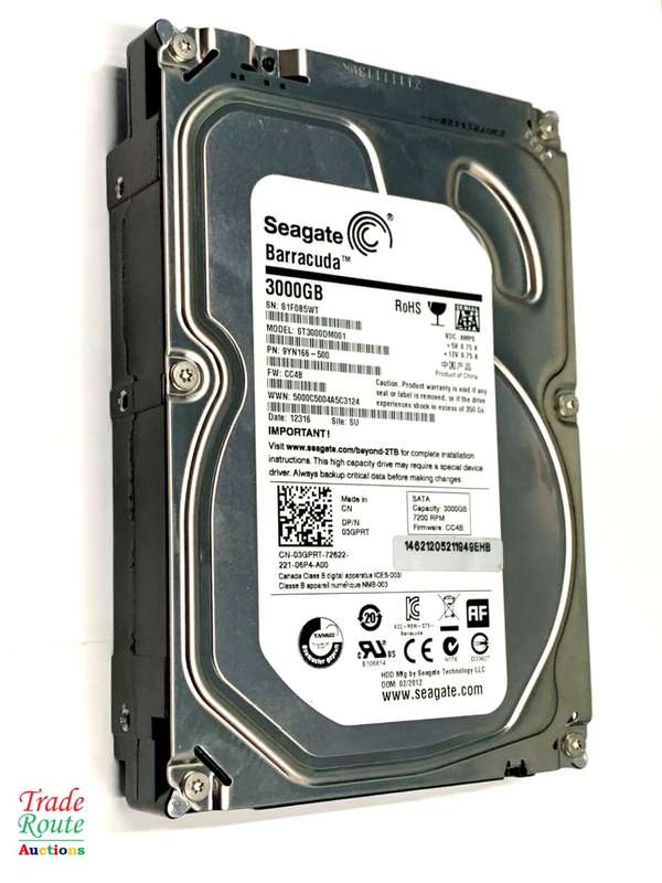 Seagate Barracuda 3TB [ 3000GB ] HDD - 3TB Hard Drive