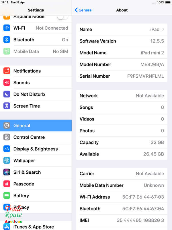 APPLE IPAD MINI 2 | 32GB | ME820B/A  with Retina display Wi-Fi + Cellular