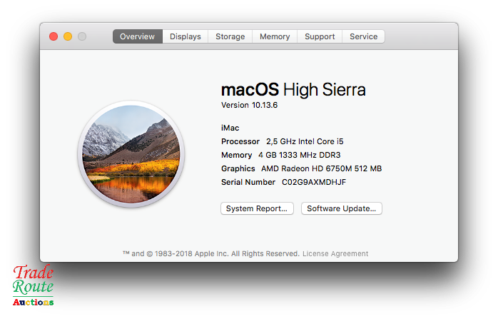 Apple Imac | 21.5 Inch | Core I5  * Amd Radeon Hd Graphics * All in one COMPUTER