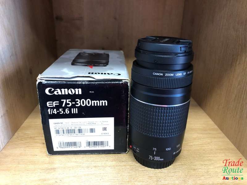 Canon EF 75-300mm 4-5.6 Mark iii Telephoto Zoom Lens for 600D, 650D, 700D, 750D 1200D 1300D Etc