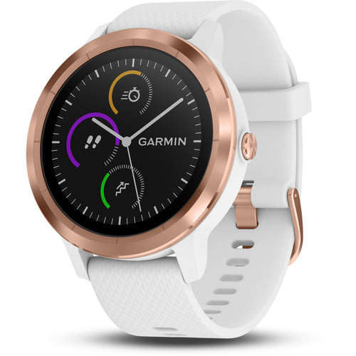 Garmin vivoactive 3 (White with Rose Gold ) SmartWatch