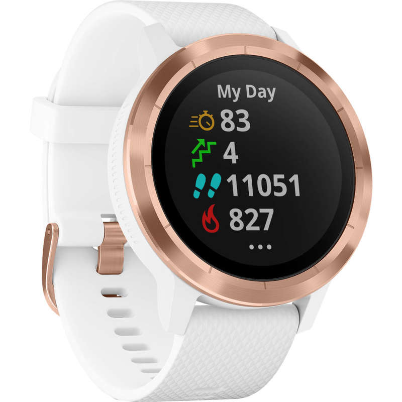 Garmin vivoactive 3 (White with Rose Gold ) SmartWatch