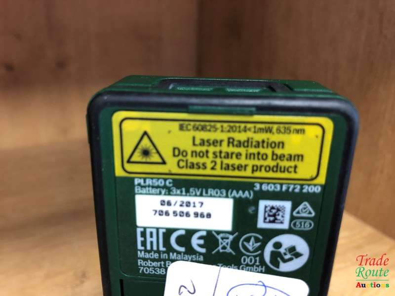 Bosch PLR 50 C Digital Laser Measure (Measuring up to 50 m)