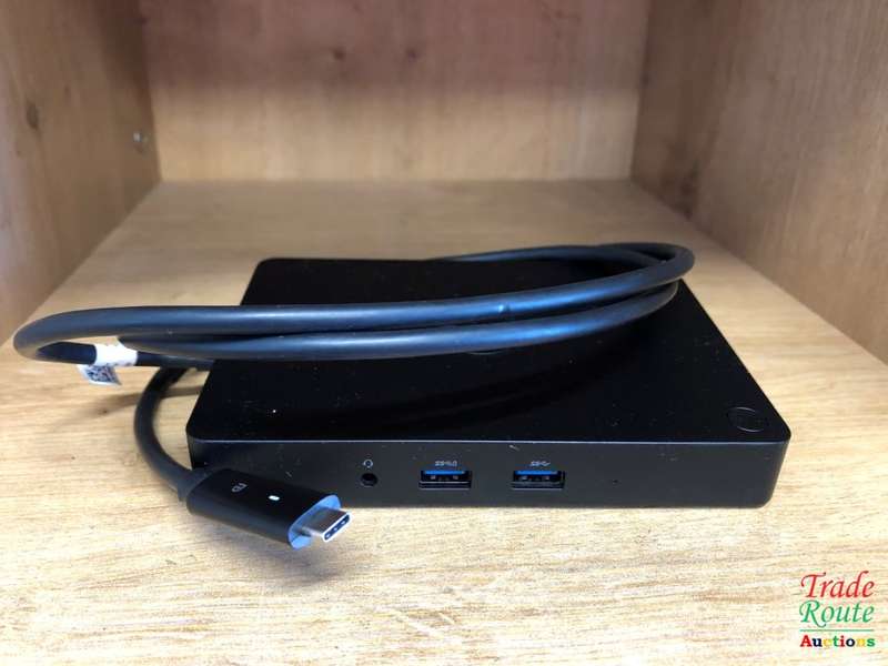 DELL Dock WD15 4K Business Docking Station K17A USB-C K17A001 + 130W Dell Power Adapter