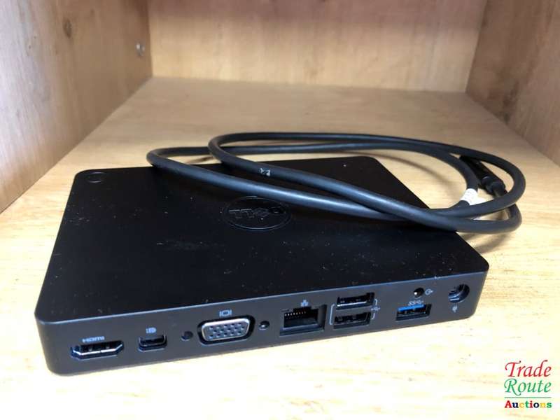 DELL Dock WD15 4K Business Docking Station K17A USB-C K17A001 + 130W Dell Power Adapter