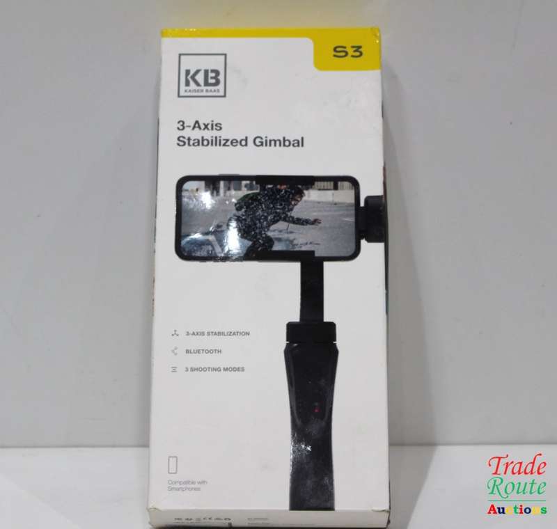 Kaiser Baas S3 Gimbal 3-Axis Smartphone Stabilizer / Vlog Stick
