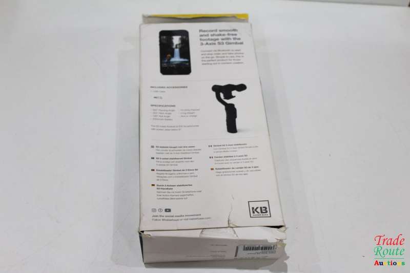 Kaiser Baas S3 Gimbal 3-Axis Smartphone Stabilizer / Vlog Stick