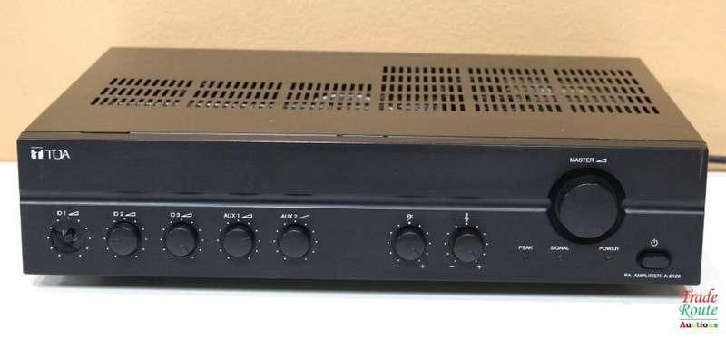 TOA PA Amplifier A-2120 CE Amp 120W [ ONE KNOB MISSING ] R 5000 Value