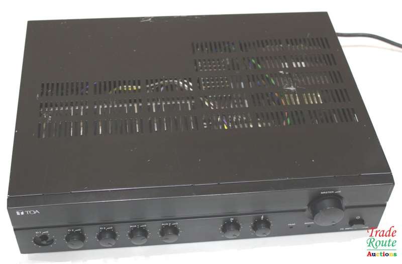 TOA PA Amplifier A-2120 CE Amp 120W [ ONE KNOB MISSING ] R 5000 Value