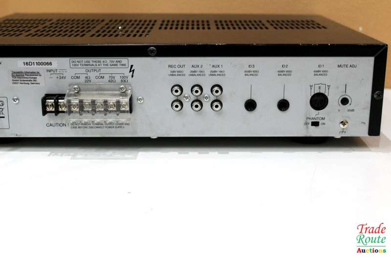TOA PA Amplifier A-2120 CE Amp 120W [ ONE KNOB MISSING ] R 5000 Value
