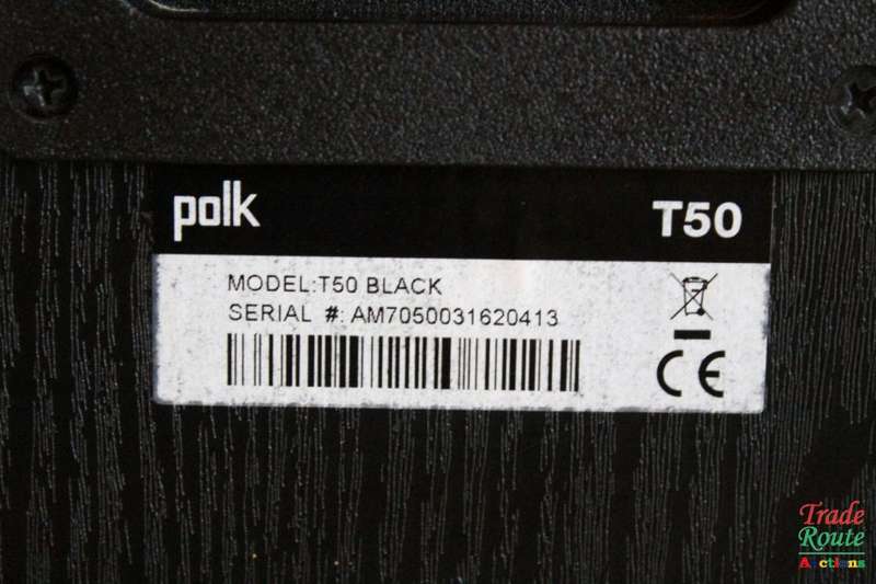 POLK AUDIO T50 TOWER SPEAKER SET 150W (PAIR - 1 bid you will get Set of 2 Speakers)