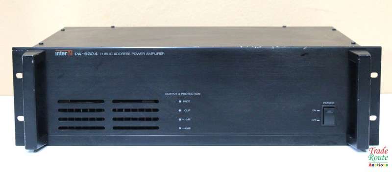 Inter-M PA-9324 Single Channel Heavy-Duty Public Address Power Amplifier Amp 240W