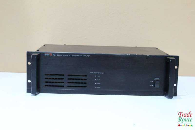 Inter-M PA-9324 Single Channel Heavy-Duty Public Address Power Amplifier Amp 240W