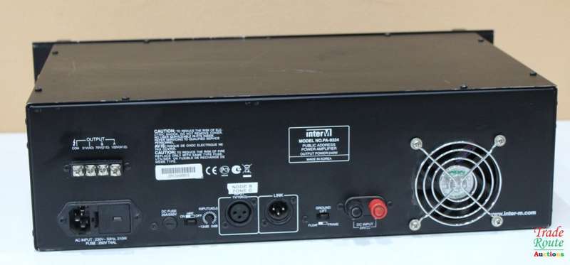 Inter-M PA-9324 Single Channel Heavy-Duty Public Address Power Amplifier Amp 240W