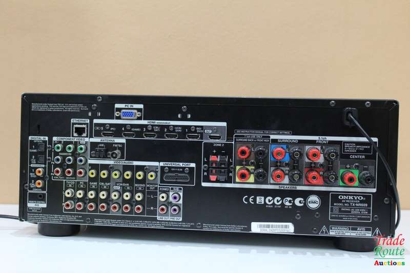 Onkyo TX-NR609 7.2 Network A/V Receiver - [ NO SOUND ] [FOR REPAIR] [ Read Description ]