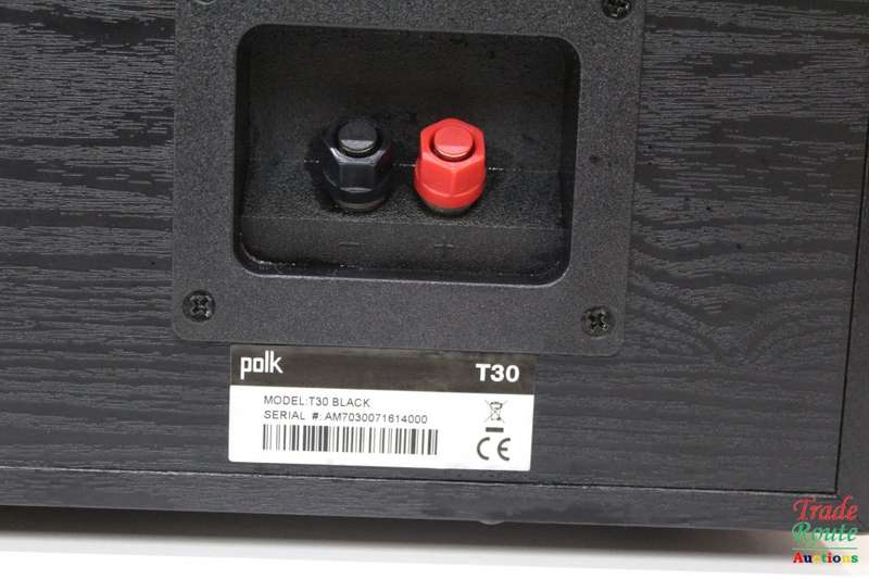 Polk Audio T30 Center Speaker Black