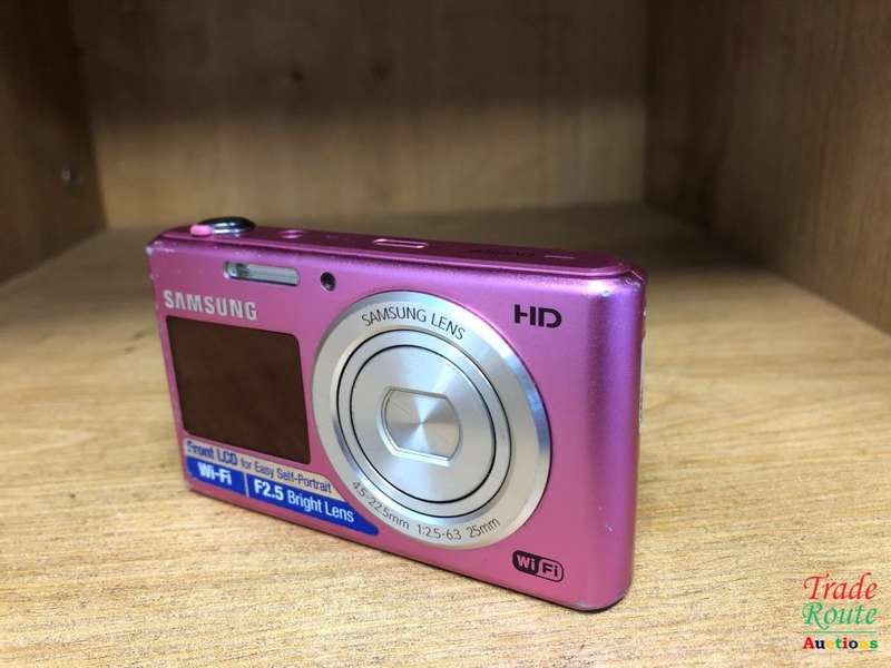 Samsung DV150F 16.2MP Smart WiFi Digital Camera with 5x Optical Zoom & 2.7" / 1.48" front LCD