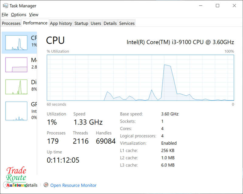 Lenovo V530s SFF Small form factor Desktop PC | CORE i3 9100 9th Gen 3.6GHz | 8GB RAM | 1TB HDD
